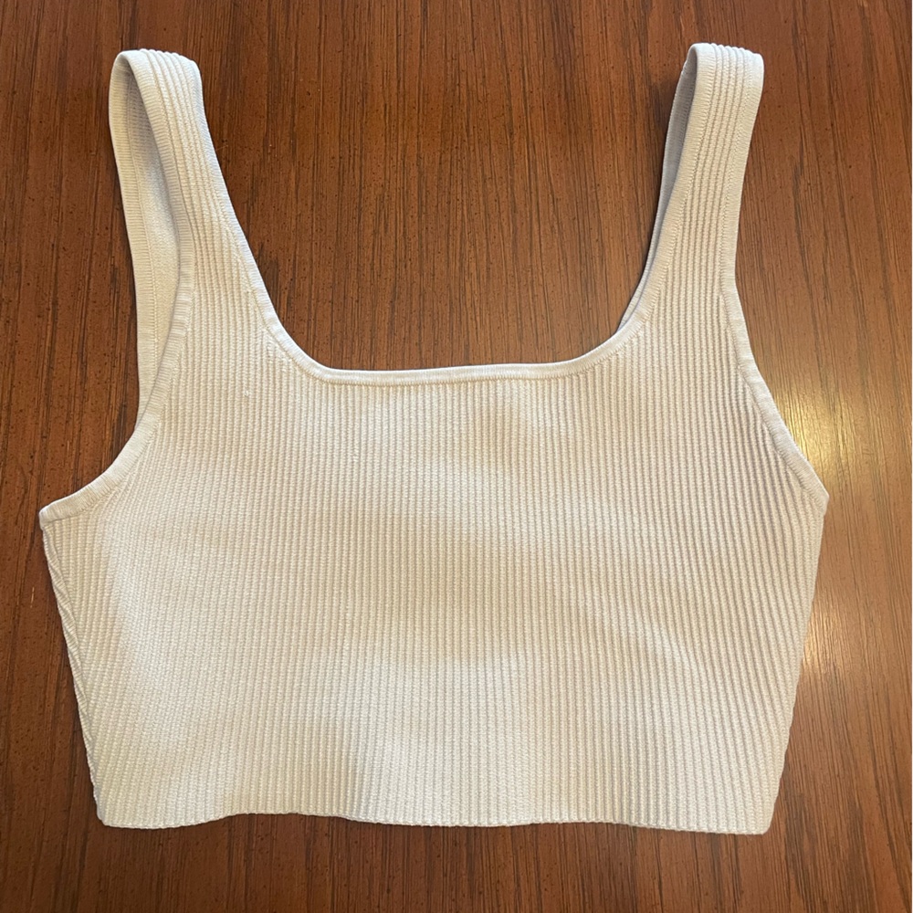 Babaton Sculpt Knit Cropped Tank